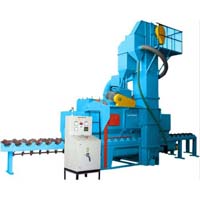 Lpg cylinder shot blasting machine