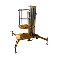 Aluminum aerial work platform