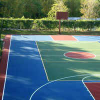 Polyurethane sports flooring