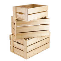 Wooden boxes