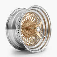 Spoke wire wheel