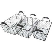 Metal wire basket