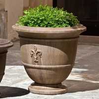 Stone garden planter