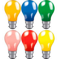 Coloured Light Bulbs