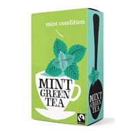 Mint green tea