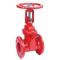 Resilient wedge gate valve