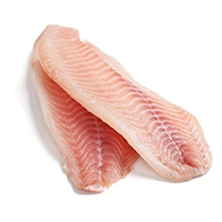 Frozen basa fillet