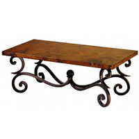 Wrought iron table bases