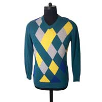 Intarsia sweater