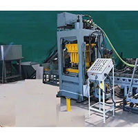 Automatic fly ash brick plant