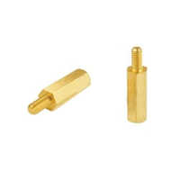 Brass male spacer