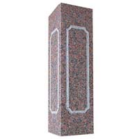 Granite pillar