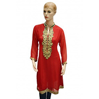 Stone work kurti