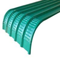 Crimp curved sheet