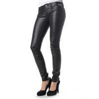 Leather jeans