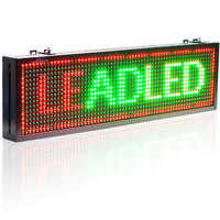Moving message display