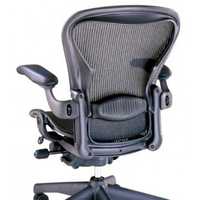 Lumbar support chair