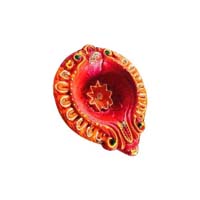 Terracotta diyas