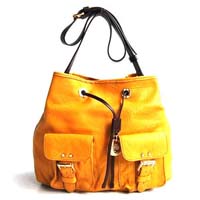 Designer leather bag