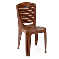 Plastic armless chair