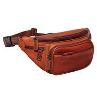 Leather waist bag