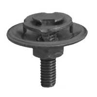 Oval belt fastener