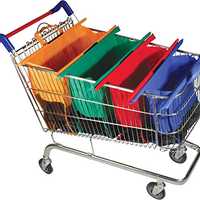 Shopping trolley bags