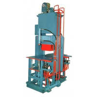 Hydraulic paver block making machine