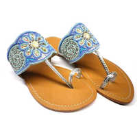 Embroidered footwear
