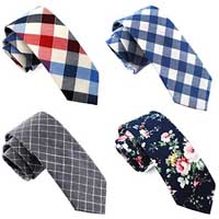 Cotton necktie