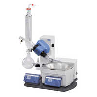Rotary vacuum film evaporator