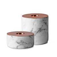 Marble candle holder