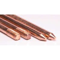 Copper bonded earthing rods