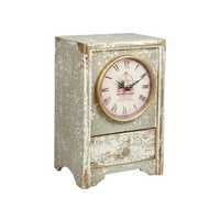 Wooden table clock