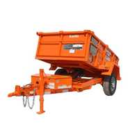 Hydraulic dump trailer