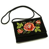 Hand embroidered purses
