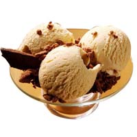 Butterscotch ice cream