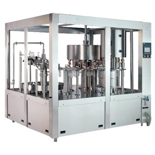 Rinsing filling capping machine