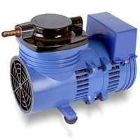 Oil lubricated vacuum pumps