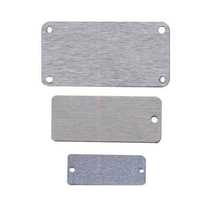 एल्यूमीनियम anodized लेबल