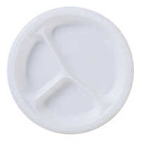 Plastic dinner plates