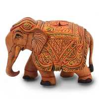 Hand carved elephant