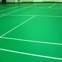 Pvc badminton flooring