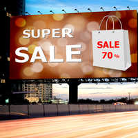 Outdoor Holding Advertising