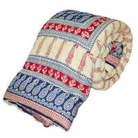 Printed cotton quilt