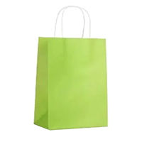 Green paper bag