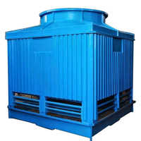 Coil cooling tower