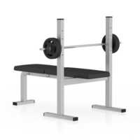 Flat weight bench