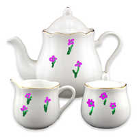 Porcelain tea set