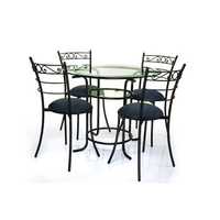 Iron dining table